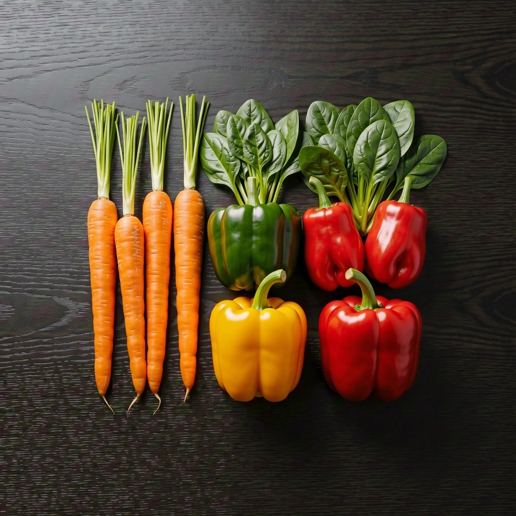 Légumes frais et nutriments